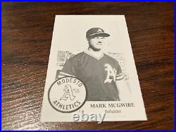 100 Rare Mark Mcgwire 1985-20 All-Star MVP Redemption SP Rookie RC Insert Lot $