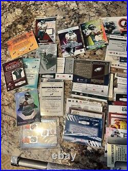 120+ Card Lot Donovan McNabb Game Used Jersey Rookie Numbered SP Patch Eagles