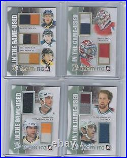 13/14 ITG Used Team ITG Jersey TIR-03 Price Roy Gold 1/1. 2 x 2-colors