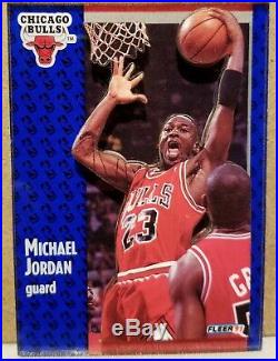 1991-92 Fleer Michael Jordan 3D Acrylic Wrapper Redemption Card #29 withstand