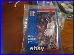 1991 Fleer 3d redemption cards Greg Anthony Knicks 325 unopened