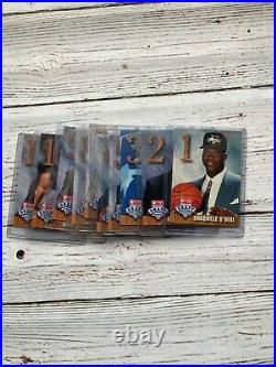 1992 Hoops Draft Redemption Set (10 Cards) Shaq Shaquille Alonzo Zo