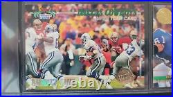 1993 Topps Stadium Club NFL Super Bowl Redemption Embossed Complete Set STRAHAN