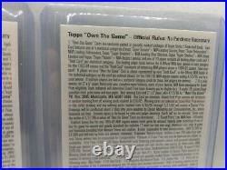 1994-95 David Robinson Sherman Douglas NBA Topps Own The Game Redemption Cards