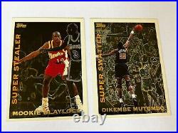 1994-95 Topps Own the Game Complete (10 Card) Set Original Packaging