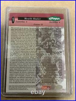 1994 Collector's Choice Crash The Game Redemption Heath Shuler Card #c7