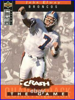 1994 Collector's Choice Crash the Game Bronze Redemption Card #C6 J. Elway