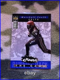 1994 Collector's Choice Crash the Game Gold Redemption Card #C11 Marshall Faulk