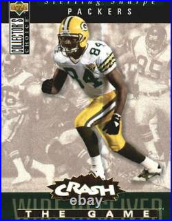 1994 Collector's Choice Crash the Game Gold Redemption Football Card #C24 Sharpe