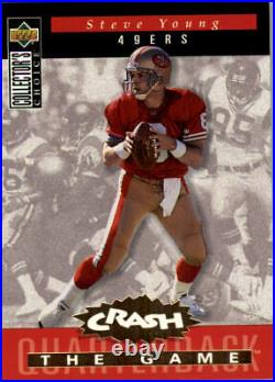 1994 Collector's Choice Football Crash the Game Gold Redemption Cards