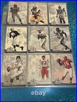 1994 Ted Williams Football Complete Set / Insert / Chase / Redemption NO AUTO