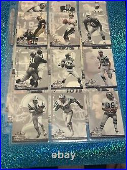 1994 Ted Williams Football Complete Set / Insert / Chase / Redemption NO AUTO