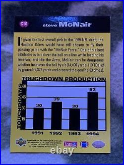 1995 Collector's Choice Crash The Game Silver Redemption Card #C10 McNair