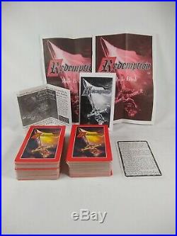 1995 Redemption CCG TCG Cactus Games Assorted Lot of 200+ Cards With Rule Books