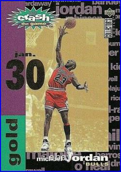 1995 Upper Deck Jordan You Crash The Game Redemption Game Gold Foil C1 Nba Card