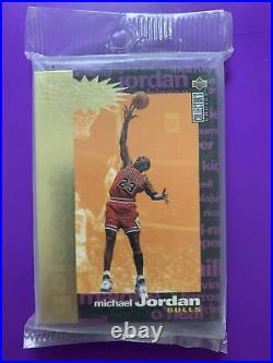 1995 collectors choice basketball crash the game gold 30 card redemption set new