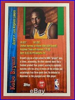 1996-1997 Kobe Bryant Topps Draft Pick Redemption #DP13 Rookie Card RC! RARE