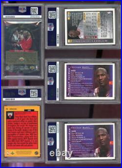 1996-97 Collector's Choice You Crash The Game Gold Michael Jordan PSA 7 Graded