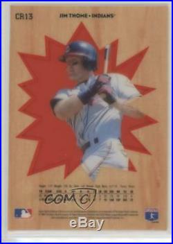 1996 Collector's Choice You Crash the Game Redemption Gold Jim Thome #CR13 HOF
