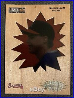1996 Collectors Choice You Crash The Game Redemption Gold CHIPPER JONES Braves