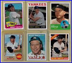 1996 Topps Yankees HOF 19 Mickey Mantle Sweepstakes Set /2500 Redemption Cards
