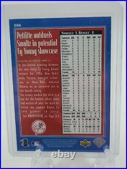 1997 Andy Pettitte Upper Deck World Series Redemption Card Game 5