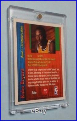 1997 Kobe Bryant Topps Draft Pick Redemption #DP13