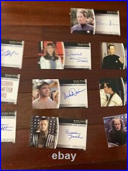 1998 Skybox Insurrection 17 Autograph Plus 2 Redemption Cards Set Stewart Burton
