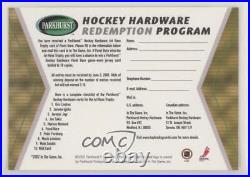 2002-03 ITG Parkhurst Hockey Hardware Expired Redemptions Pavel Bure HOF