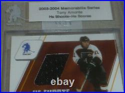 2003-04 Bap Hockey Card Dual Game Used Jersey Redemption Le 20 Tony Amonte Rare