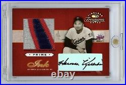 2003 Donruss Timeless Treasures Harmon Killebrew Game Used Prime Patch Auto /15