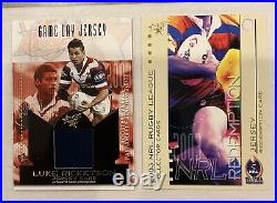 2003 Select NRL Game Day Jersey Redemption JC3 Luke Ricketson