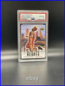 2003 Upper Deck Lebron James City Heights Redemption Special Rookie Card PSA 10