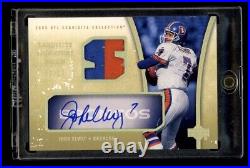 2005 Upper Deck Exquisite Signature Patch John Elway Game Used Patch Auto /10