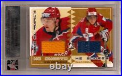 2006-07 ITG In The Game H&P Ovechkin Kovalchuk Redemption HSHS-17 9/20 (H-0377)