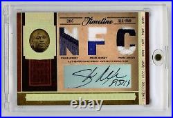 2006 National Treasures Timeline Shaun Alexander Game Used Triple Patch Auto 1/1