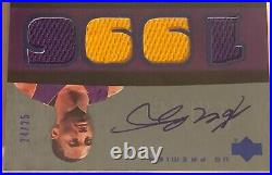 2007/08 UD Premier 4 Remnants, Kobe Bryant Auto on card gu 1996 #24/25 Jrsy #