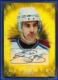 2008 Itg Hockey Joe Sakic Ultimate Autograph Redemption Avalanche 1/1