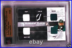 2009 ITG ULTIMATE 8 Memorabilia REDEMPTION (5 PCS) NABOKOV 4/9 Jersey, Emblem