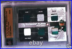 2009 ITG ULTIMATE Memorabilia 8 REDEMPTION (6 PCS) NABOKOV 5/9 Jersey, Emblem ++