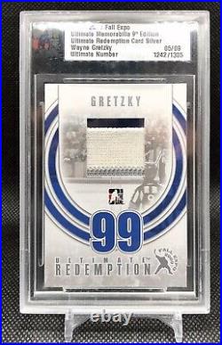 2009 In The Game Fall Expo 2009 Ultimate Redemption card silver 1242/1305 Wayne