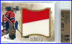2009 SPORTKINGS BOX TOPPER GAME-USED 1/1 RELIC PATRICK ROY BGS 9.5 with 2 10s