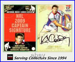 2009 Select NRL Classic Captain Signature Redemption Cards CS19 K. GODLEY