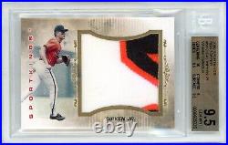 2009 Sportkings Box Topper 1/1 Game-used Cal Ripken Jr. Memorabilia! Bgs 9.5