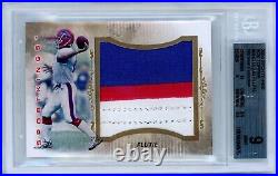 2009 Sportkings Box Topper 1/1 Game-used Doug Flutie Memorabilia! Bgs 9