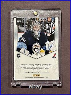 2010-11 Marc-Andre Fleury PRIVATE SIGNINGS Panini SP! FHOF