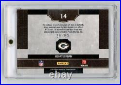 2010 Panini Classics Singles Henry Jordan Game Used Prime Patch /50 RARE HOF