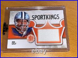 2010 Sportkings BOB LILLY game-used Cowboys jersey /9 National Redemption