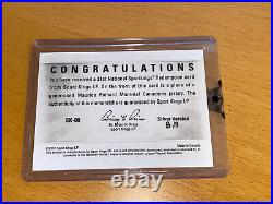 2010 Sportkings MAURICE RICHARD game-used jersey /9 National Redemption