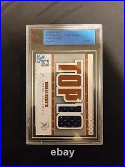 2010 Ultimate Vault Redemption Wayne Gretzky Top 10 Jersey 01/01 Fall Expo 1/1